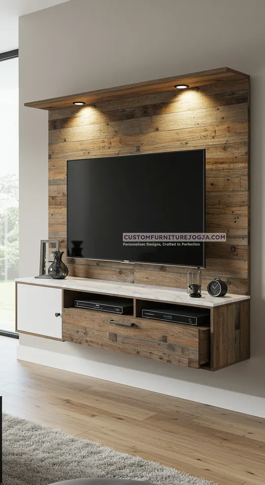 Jasa Pembuatan Cabinet tv kecil Jogja